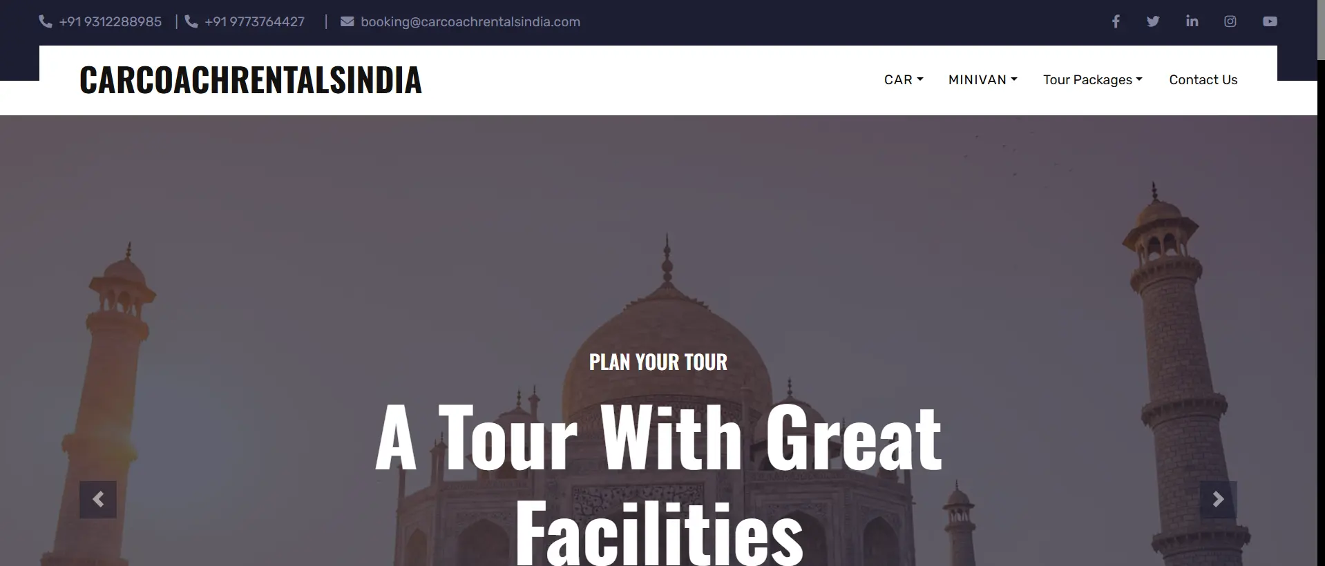 Car Coach Rentals India